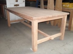 Kitchen Dining table made from Salvaged Pitch Pine
