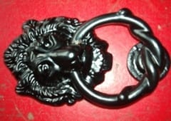 Lion's Head Door Knobker