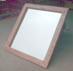 Pitch Pine Mantel Mirror