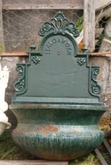 Cast Iron Water Font