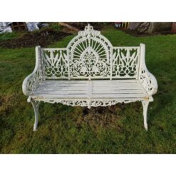 1 Bench Cast Iron Crown Kilkenny Architectural Salvage Antiques Kilkenny Architectural Salvage Antiques, Cast Iron Garden Chairs Ireland