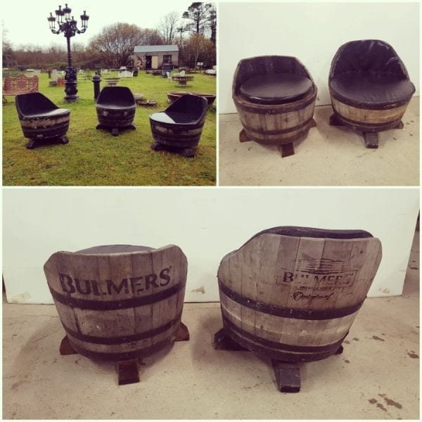 1 Whiskey Barrel Chairs Kilkenny Architectural Salvage Antiques