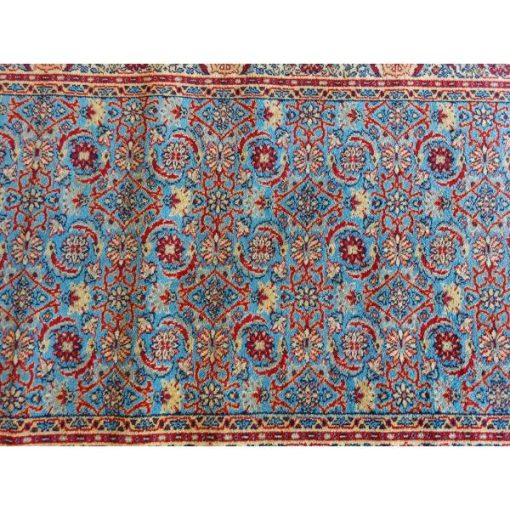 Reclaimed Blue Hotel Rug 223.5cm x 121.5cm KAS381 Kilkenny Architectural Salvage & Antiques